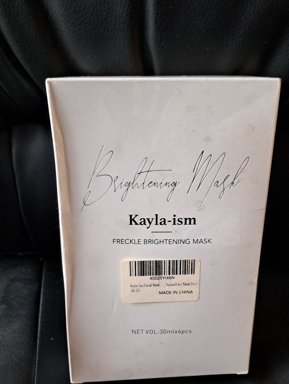 Kayla-ism Brightening Mask - White